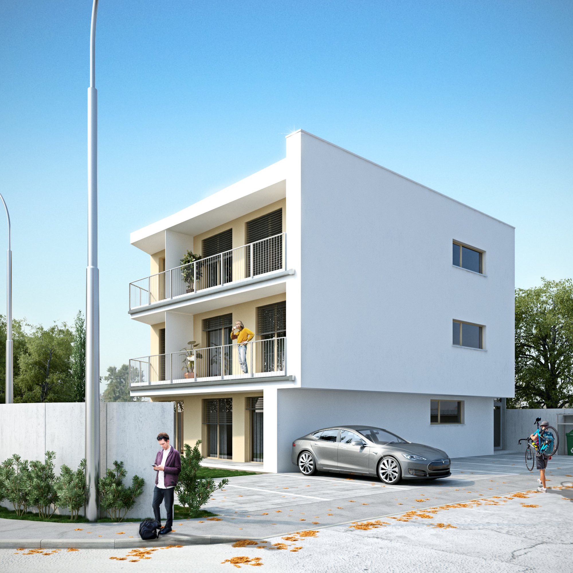Bytový dom projekt - Bratislava | Architektúra